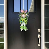 Transparent Rosette Hook | Clear Over Door Wreath Hanger | Strong Adhesive Backing | No Tools Installation | Weather Resistant & Reusable | Invisible Design for Home Decor