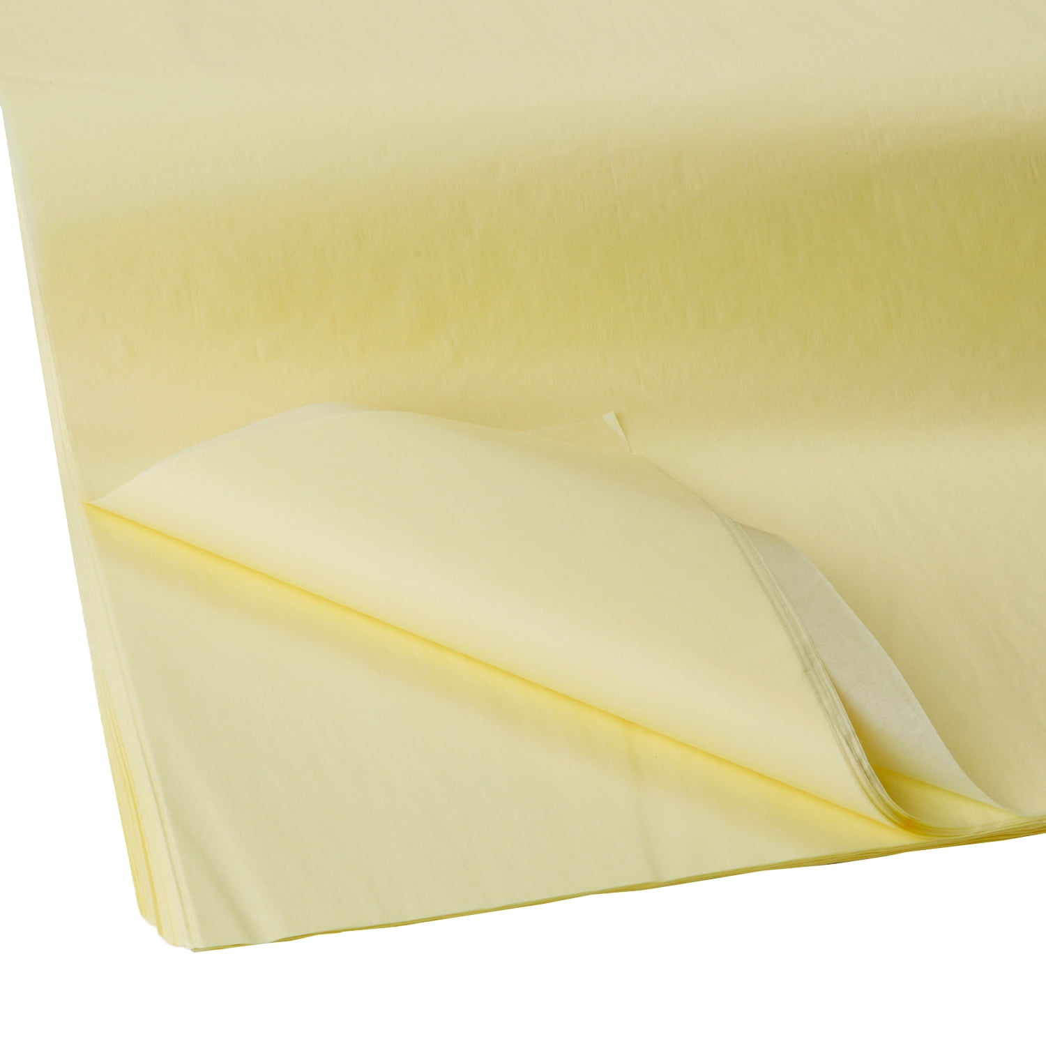 Jillson Roberts Gift Tissue 20 X 30 Pastel Yellow 480 Sheets