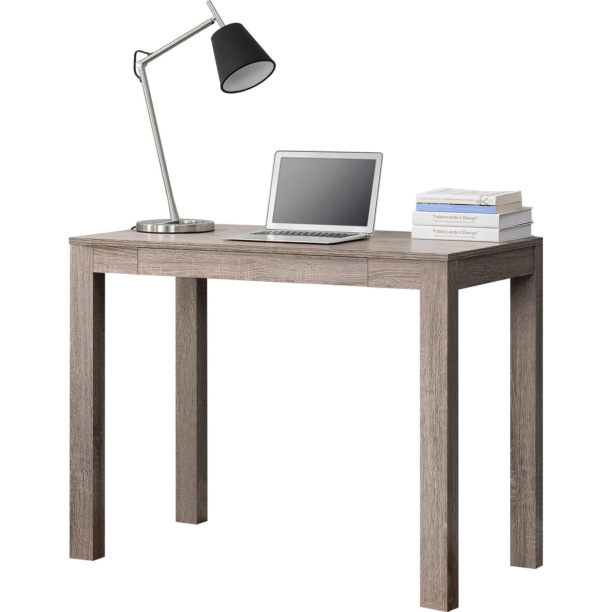 Mainstays Parsons Office Desk With Drawer Multiple Colors Com