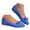Blue, variant on Leather Flat Shoes for Women Round Toe Comfortable Dress Shoe Ladies Slip on Outdoor Walking Sneakers with Bow Green Size 8.5
