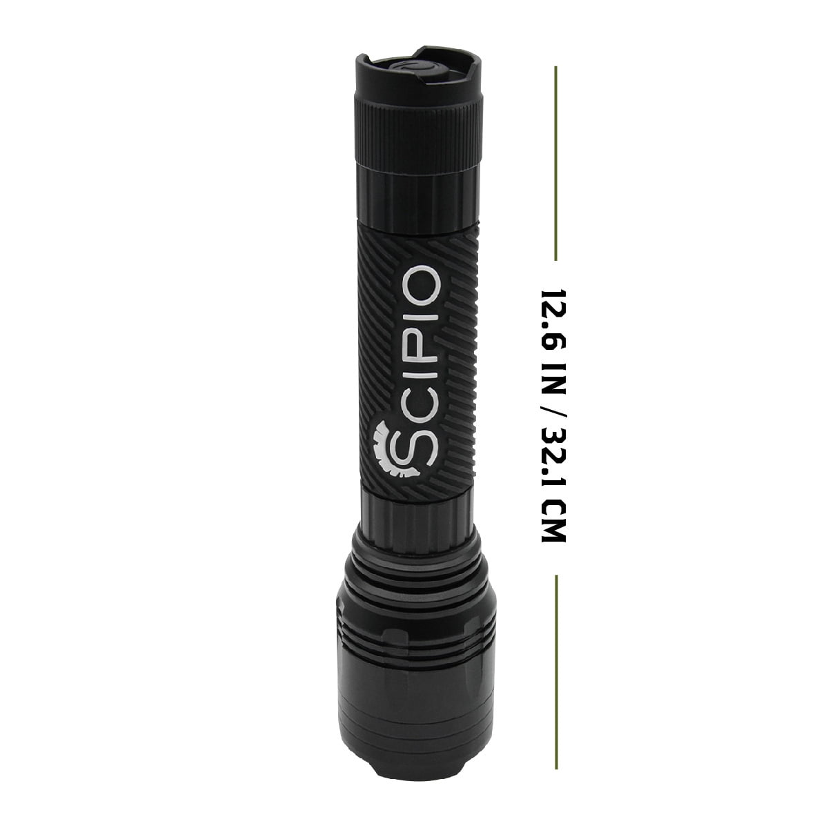 Scipio Tactical LED Flashlight 2000 Lumens