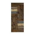 thumbnail image 2 of S Series 36in. X 84in. Moulticolor Finished DIY Solid Wood Sliding Barn Door Slab-Hardware Track NOT Included, 2 of 5