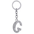 thumbnail image 1 of Porte-clés Design Strass A à Z Pendentif Porte-Clés pour Décoration de Sac à Main, 1 of 8