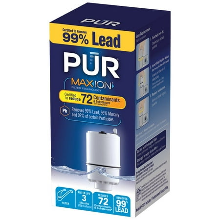 PUR Faucet Mount Replacement Water Filter - Basic 1 Pack  (Best Faucet Water Purifier)