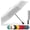C.White, variant on Windproof Compact Umbrellas for Rain - Strong Reinforced Fiberglass Rib Design & Auto Open & Close - Portable Folding Travel Umbrella - Lightweight & Packable for Women & Men, Easy Collapse