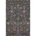 thumbnail image 2 of Addison Rugs Mayfield Premium Machine Washable Transitional Floral Navy Rectangle Rug, 5' x 7'6", 2 of 6
