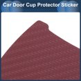 thumbnail image 6 of Unique Bargains 3D Car Door Handle Scratch Protector, 90x100mm Car Door Handle Protective Film Wine Red, 4 Pcs, 6 of 6