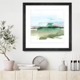 thumbnail image 3 of Giant Art 36x36 Abstract Wetland II Matted and Framed in White, 3 of 3