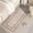 Brown, variant on Entryway Rug 2x6 Runner, Modern Bordered Hallway Runner Rug Washable Kitchen Rug Stain Resistant Non-Slip Carpet Minimalist Plaid Floor Cover for Laundry Bathroom, Gray