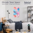 thumbnail image 2 of Flowing Air Skateboard Set Acrylic Wall Art Die-Cut, 2 panel 8" x 32", Urban Modern Street Style Decor, Easy-to-Hang, 2 of 7