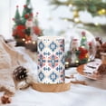 thumbnail image 2 of Yayeee Flameless Candles with Remote Flickering Battery Operated Multi Color Changing, Navy Blossom Mosaic, 2 of 7