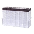 thumbnail image 3 of Juego de 6 saleros y pimenteros, caja de especias, caja de especias de plástico para acampar, para almacenar especias de cocina, 3 of 8