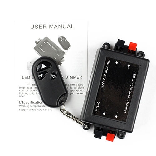 modnes stempel hylde SUPERNIGHT DC 12-24V LED Single Color Strip Light Wireless Remote Controller RF Dimmer for SMD 5050 3528 Single Color LED Strip Light Rope Lights, Black - Walmart.com modnes stempel hylde SUPERNIGHT DC 12-24V LED Single Color Strip Light Wireless Remote Controller RF Dimmer for SMD 5050 3528 Single Color LED Strip Light Rope Lights, Black - Walmart.com