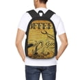 thumbnail image 4 of Balery Coffee Vintage Mochila para hombre y mujer - Tela Oxford 600D resistente - Gran capacidad, resistente al agua, ideal para la escuela, viajes y senderismo, 4 of 6