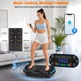 thumbnail image 3 of Vibration Plate Exercise Machine,Mibote Whole Body Workout Waver with Fitness 2 Resistance Bands Weight Loss Gifts for Women Men, 3 of 10