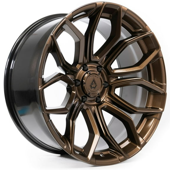 22x10 Arena A116 Cobra Smoked Bronze Tint Clear Wheel 6x135 (15mm)