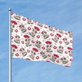 thumbnail image 2 of Vsdgher Caring Cow Print Outdoor Decorative Flag 4x6ft, Suitable for outdoor decoration, can be hung indoors, on outdoor lawns, balconies, parties, 2 of 5