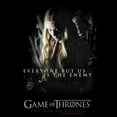 thumbnail image 2 of Men's Game of Thrones Cersei Enemy Graphic Tee Black Large, 2 of 5