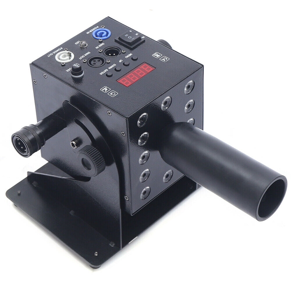 Durable CO2 Cannon JET Machine, DMX CO2 JET, Single Tube, Multiple Colors, LED Disco Carbon Dioxide Ejector Suitable for Nightclubs, Bars, Concerts, Stage Performances