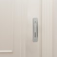 thumbnail image 4 of Phenofice Screen Door Lock Door Handle with Lock Iron Grey Lever Lock for Indoor Privacy 1 Set, 4 of 7