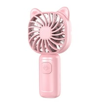 RUXAN Portable Handheld Mini Fan,USB Rechargeable Small Pocket Fan,500mAh Battery Operated with Adjustable 3 Speeds for Daily,Travel, Outdoors,Hiking.