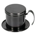 thumbnail image 2 of Coffee Maker Pot, Stainless Steel Vietnamese Coffee Filter Maker Infuser Single Cup Coffee Drip Brewer For Coffee Milk Tea Shop, 2 of 7