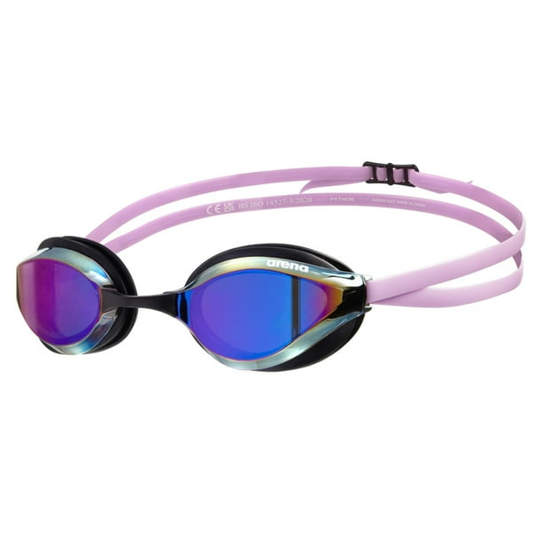 Gafas de natación Arena Python Racing unisex con lentes antivaho con espejo