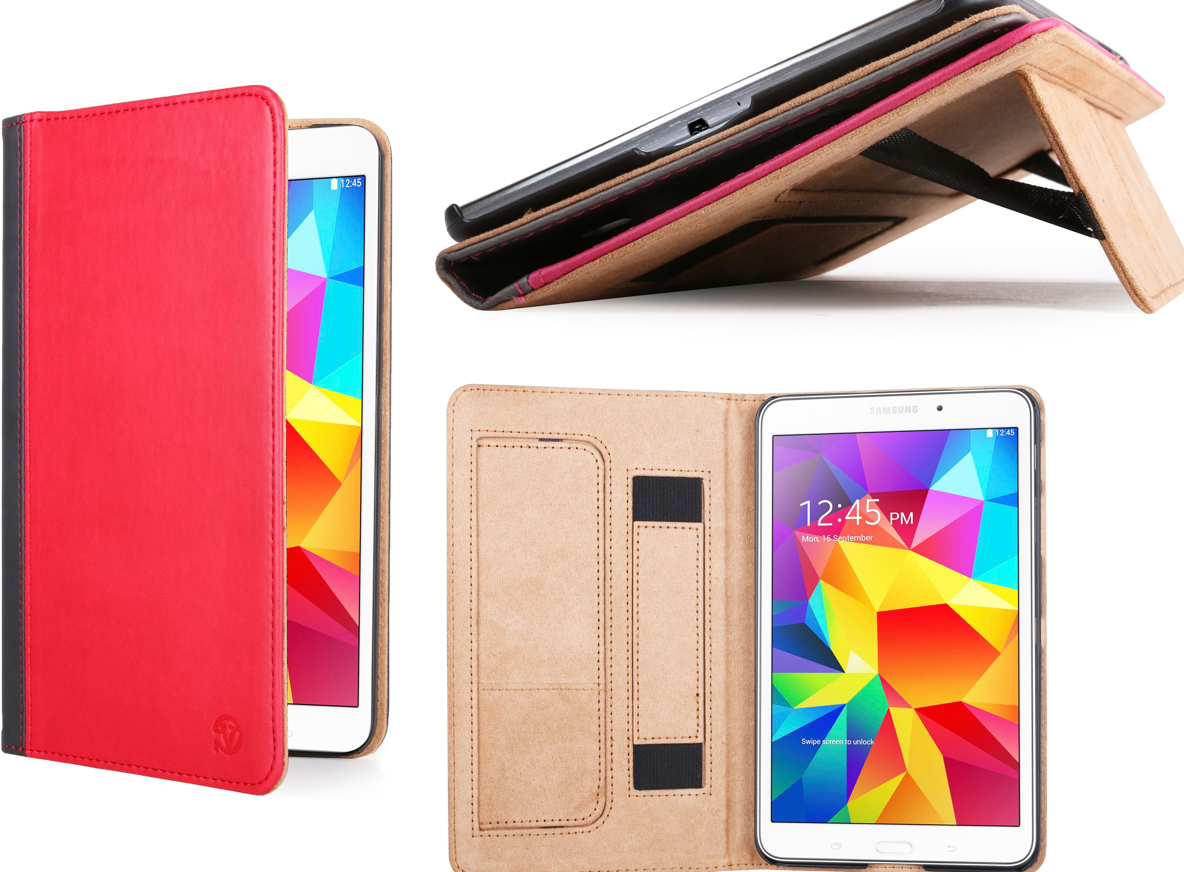 Vangoddy Mary Portfolio Stand Case for Samsung Galaxy Tab 4 8 inch with Sleep Mode