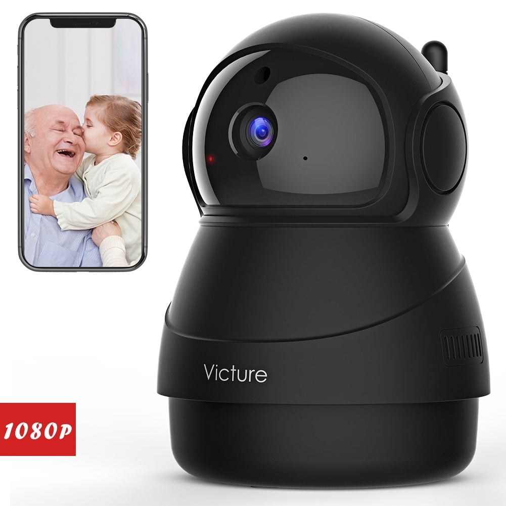 Victure WiFi IP Camera 1080P Baby monitor Pet Camera 2pc with Motion Detection 