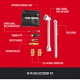 thumbnail image 4 of Kit de accesorios para compresores de aire CRAFTSMAN 18 piezas con bolsa, 4 of 9