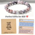 thumbnail image 4 of YYKihy For Teen Girl Ideas 13 Year Old Girl Birthday Charm Beaded Bracelets Friend For Women Granddaughter Niece Her Easter Christmas Stocking Stuffe, 4 of 7