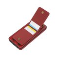 thumbnail image 3 of Wallet Back Case for Samsung Galaxy A05 with Wrist Strap, Stylish Magnetic Card Holder Finger Ring Kickstand PU Leather Lanyard Shockproof Slim Phone Case for Samsung Galaxy A05, Red, 3 of 7