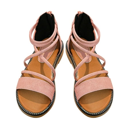 

B91xZ Toddler Sandals Girl Girls Sandals Summer Children s Shoes Fashion Girls Princess Shoes for 4T To 11T Girls Sandals Pink Sizes 33