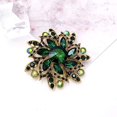thumbnail image 4 of Broche de flores elegante de cristal Vintage para mujer, broche de boda Sailing  Electrónica, 4 of 5