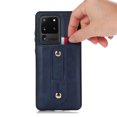 thumbnail image 4 of for Samsung Galaxy S20 Ultra Case Wallet with Slide Credit Card Holder, Flip Premium PU Leather Hidden Kickstand Classic Retro Heavy Duty Protective Cover for Samsung Galaxy S20 Ultra,Blue, 4 of 9