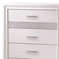thumbnail image 2 of Benjara Wooden Drawer Chest with Hidden Jewelry Tray- White, 2 of 9