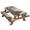 Multicolor 2, variant on ADECORIVY Christmas Reindeer Picnic Table Cover with Bench Covers, Waterproof Winter Deer Elk Outdoor Camping Tablecloth, Windproof Elastic Fitted Table Cover, 72 Inch 3PCS