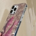 thumbnail image 3 of for iPhone Case,Water Ripple Fish Pattern Silicone Bumper Camera Lens Protection Soft Shockproof Phone Case (Pink,iPhone 13), 3 of 5