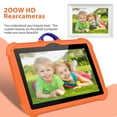 thumbnail image 5 of 7-inch Kids Tablet Android Educational Learning Machine with WiFi Bluetooth, Expandable 128GB Storage, 4000mAh Battery, Dual Cameras, Durable Case - Perfect Gift for Children's Birthday Christmas, 5 of 7