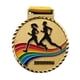 thumbnail image 2 of Medallas De Ganador De Maratón, 3 Uds., Medallas De Premio De Competición, Colección De Medallas De Atleta Deportivo, Regalo Para Niños Y Adultos Scienceny HA037446-00, 2 of 6