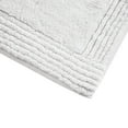 thumbnail image 4 of Madison Park Signature 24x72" Transitional Cotton Reversible Bath Rug in White, 4 of 5