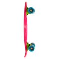 thumbnail image 4 of Maui and Sons 22 inch Pink Cookie Logo Retro Cruiser Skateboard, 60mm Diameter PU Wheels, 4 of 4