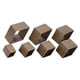 thumbnail image 1 of Troquel De Corte De Cuero, Molde De Corte De Cuero Resistente Y Duradero En Forma De Rombo De Alta Dureza Para Cuero De Bricolaje Para Carteras ANGGREK Otros, 1 of 8