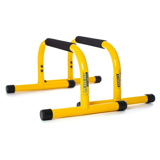 Lebert Fitness Barres de Renforcement Musculaire en Acier Inoxydable, Jaune