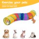 thumbnail image 4 of El nuevo túnel de juguete para mascotas con forma de S y diseño de laberinto es adecuado para todo tipo de animales pequeños, como gatitos, cachorros, conejos, hurones, etc. JUGUETES PARA MA, 4 of 5