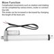 thumbnail image 4 of Actuador Lineal, Actuador Eléctrico De Motor De Poco Ruido De 24 V Para Sofá Cama, 4 of 7