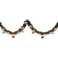 thumbnail image 2 of Christmas Tree Ribbon with Bows - 2-Meter White-Edged Decorative Ribbon for Tree Ornaments, Wreaths, and Holiday Gift Wrapping, 2 of 6