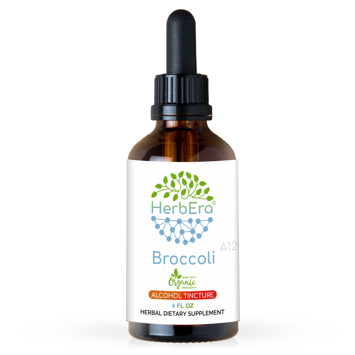 Broccoli Alcohol Herbal Extract Tincture, SuperConcentrated Organic