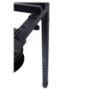 Double Piano Keyboard Stand - 2Tier Studio Stage Mixer Laptop Mount DJ Turntable
