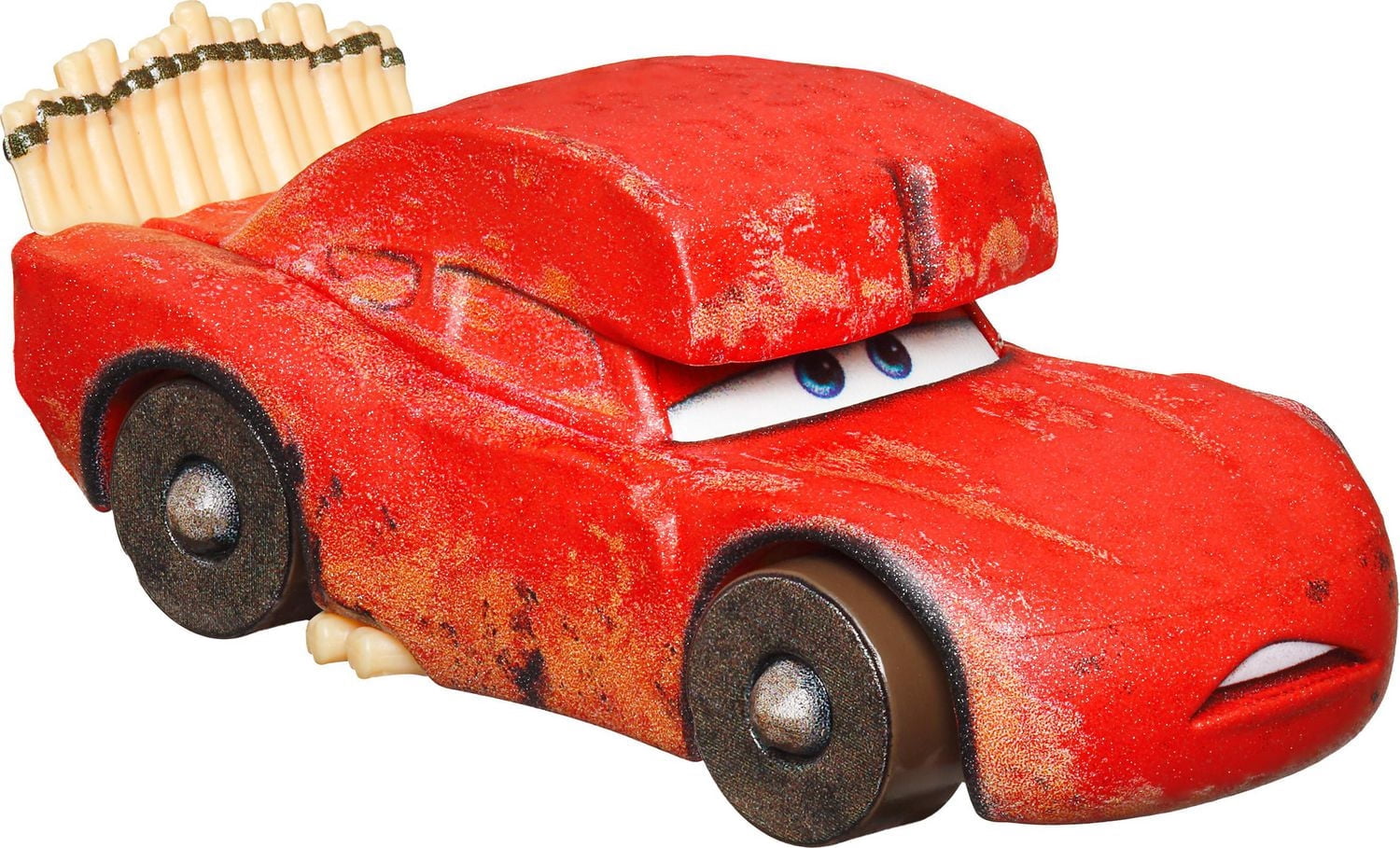 Disney and Pixar Cars 3 2-Pack McQueen & Dino Pitty, 1:55 scale Die-Cast